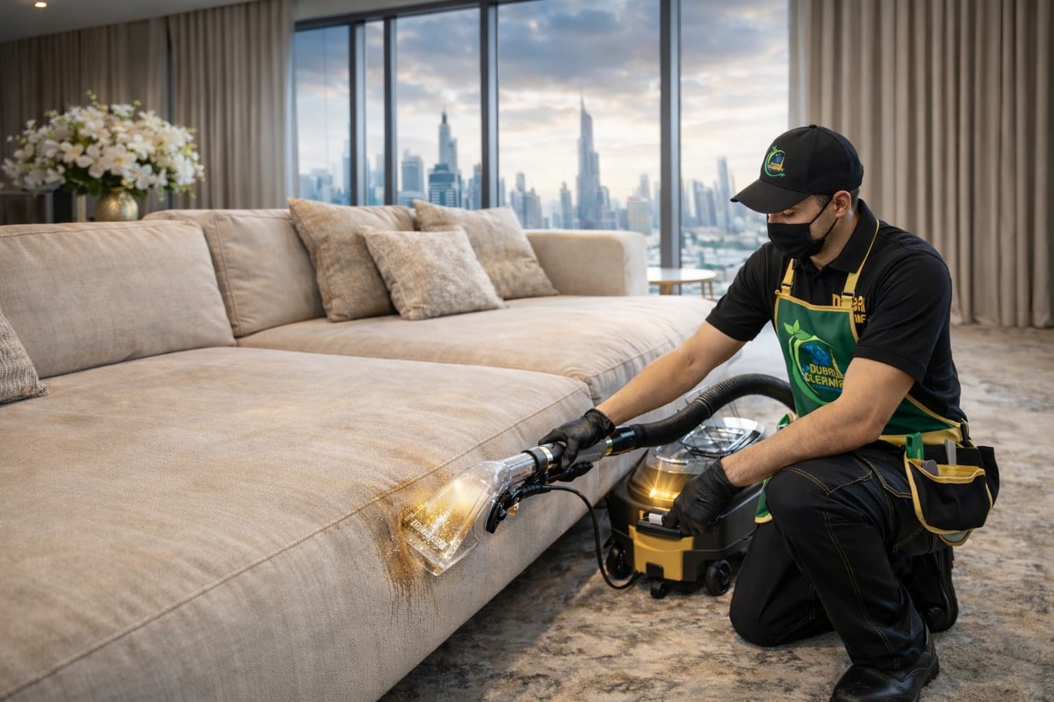 Professional Premium Sofa & Upholstery Deep Cleaning in Dubai