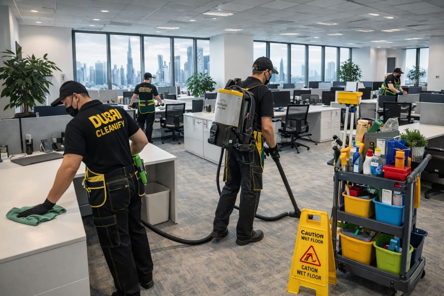 Professional Office Deep Cleaning Services in Dubai